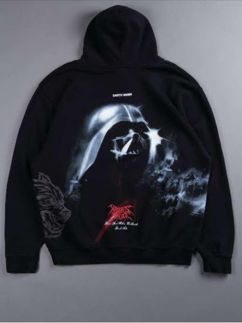 Darc Sport x Star Wars Darth Vader Pierce Hoodie in Black